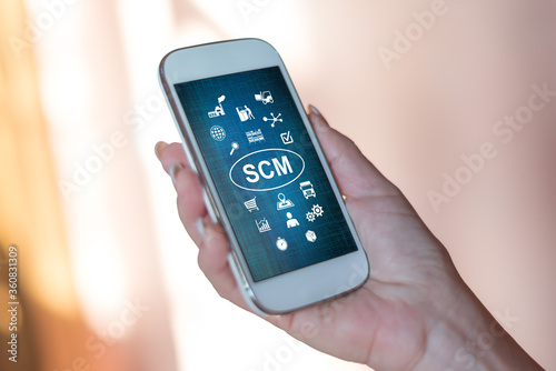 Wallpaper Mural Scm concept on a smartphone Torontodigital.ca