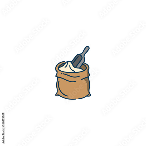 Flour vector