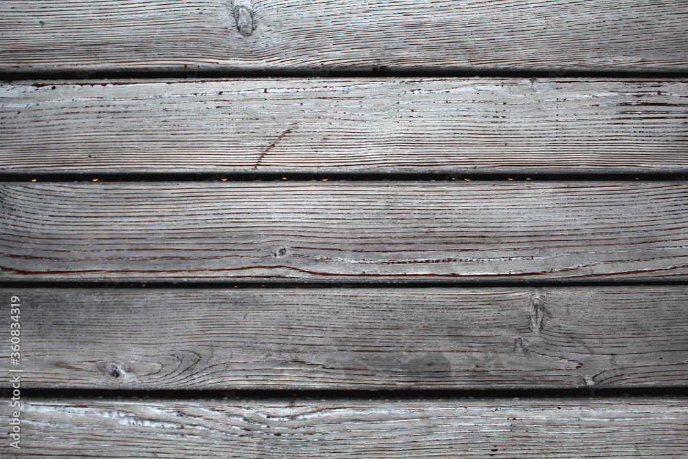 Obraz premium Gray abstract image of a wooden bench. Architecture. Abstraction, background, texture, substrate.