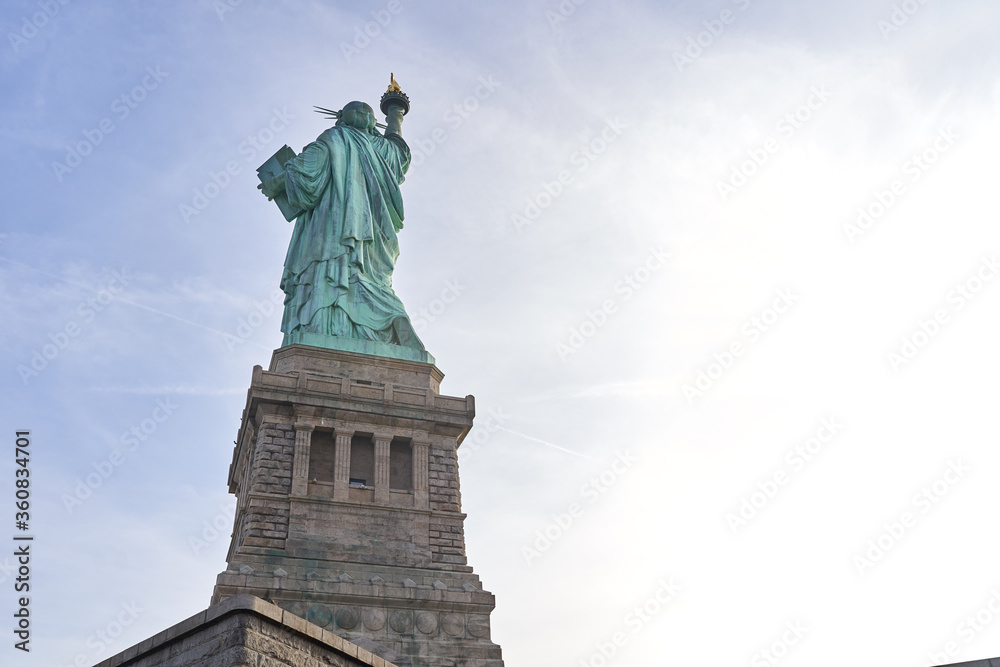 Statue of Liberty Back