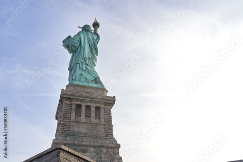 Statue of Liberty Back