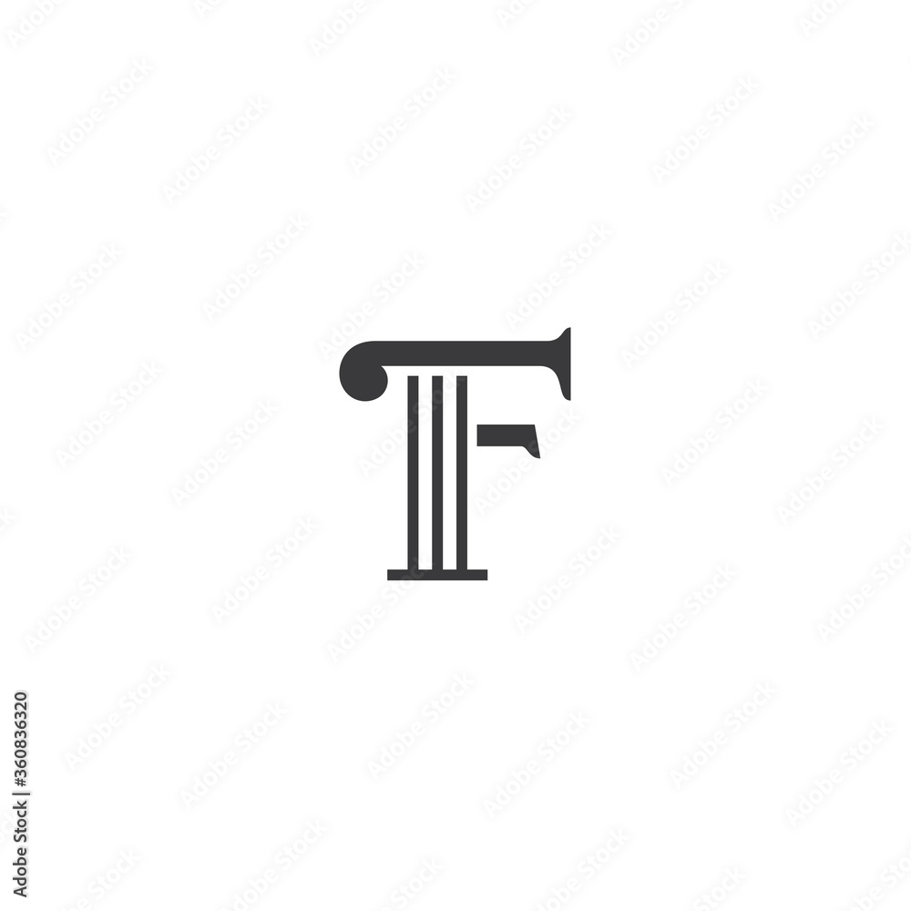 initial f logo design vector, icon, element, template initial f logo design vector, icon, element, template