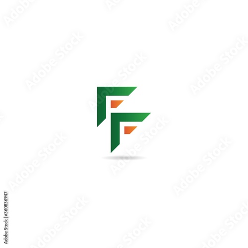 Free Download initial f logo design vector, icon, element, template - GFXLoad