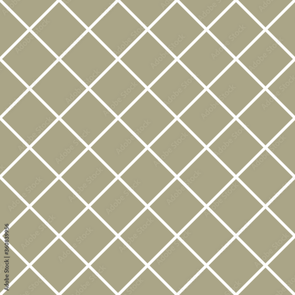 Classic Checkers Geometric Vector Repeat Seamless Pattern Neutral Beige / Taupe Perfect for Wallpaper, Background, Decor, Wedding, Scrapbooking and Fabric