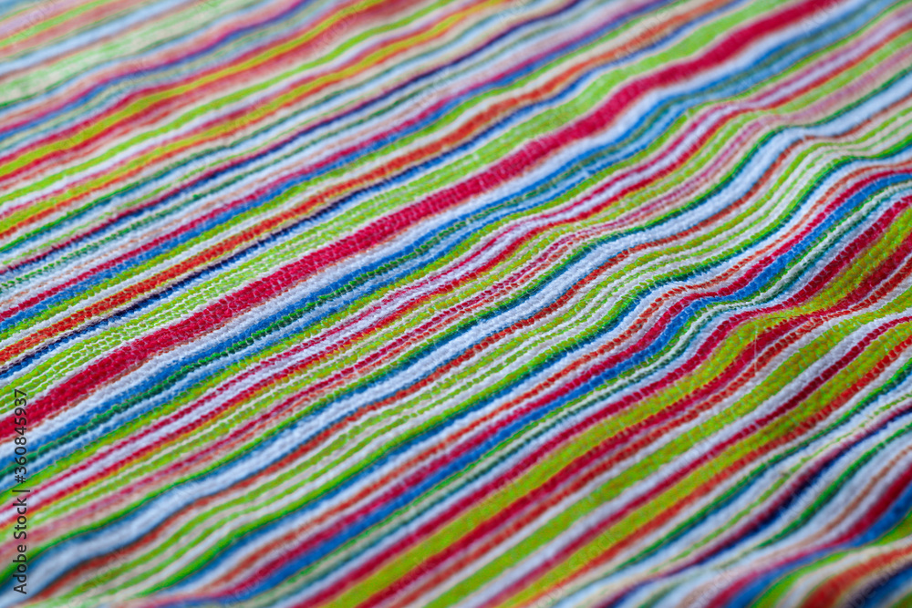 bright striped rainbow design fabric texture bright striped rainbow design fabric texture