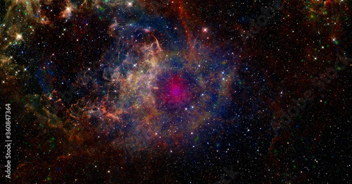 Nebula in space. Elements of this image furnished by NASA.