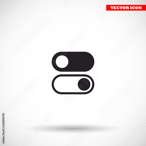 Free Download On off  vector icon , lorem ipsum Flat design - GFXLoad