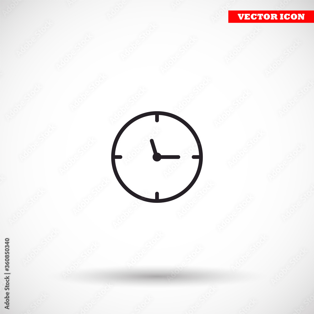 vector icon times , lorem ipsum Flat design vector icon times , lorem ipsum Flat design