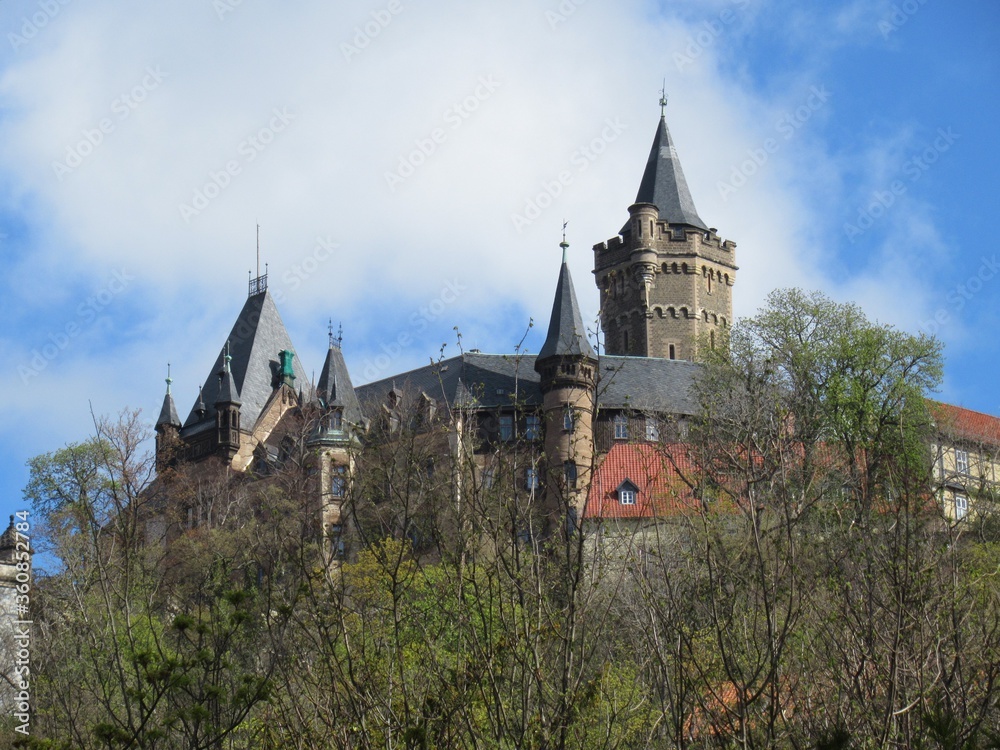 Das Schloss in Wernigerde