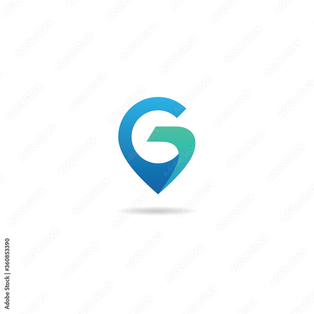 initial g logo design vector, icon, element, template initial g logo design vector, icon, element, template
