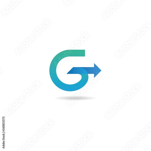 Free Download initial g logo design vector, icon, element, template - GFXLoad