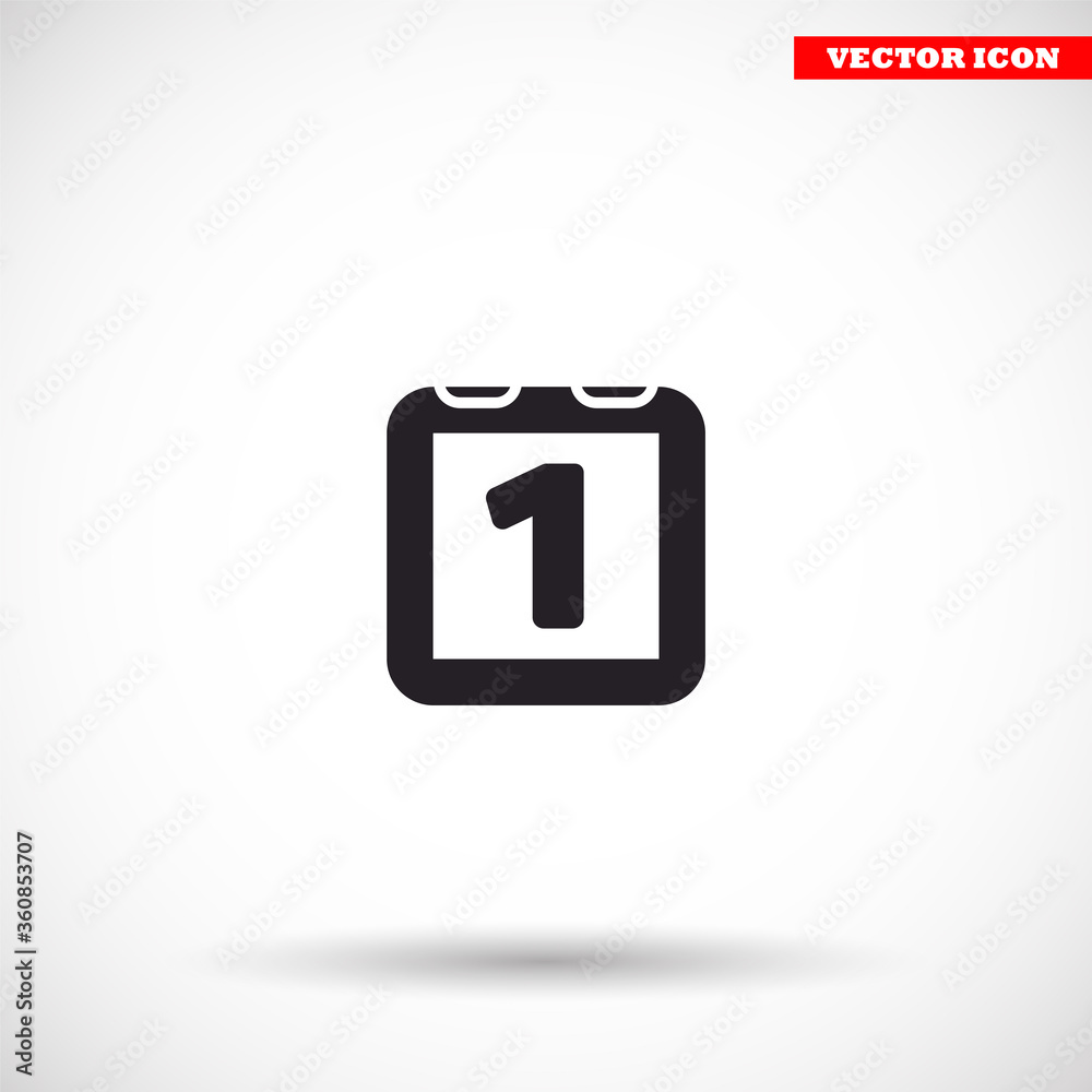 Calendar vector icon , lorem ipsum Flat design Calendar vector icon , lorem ipsum Flat design