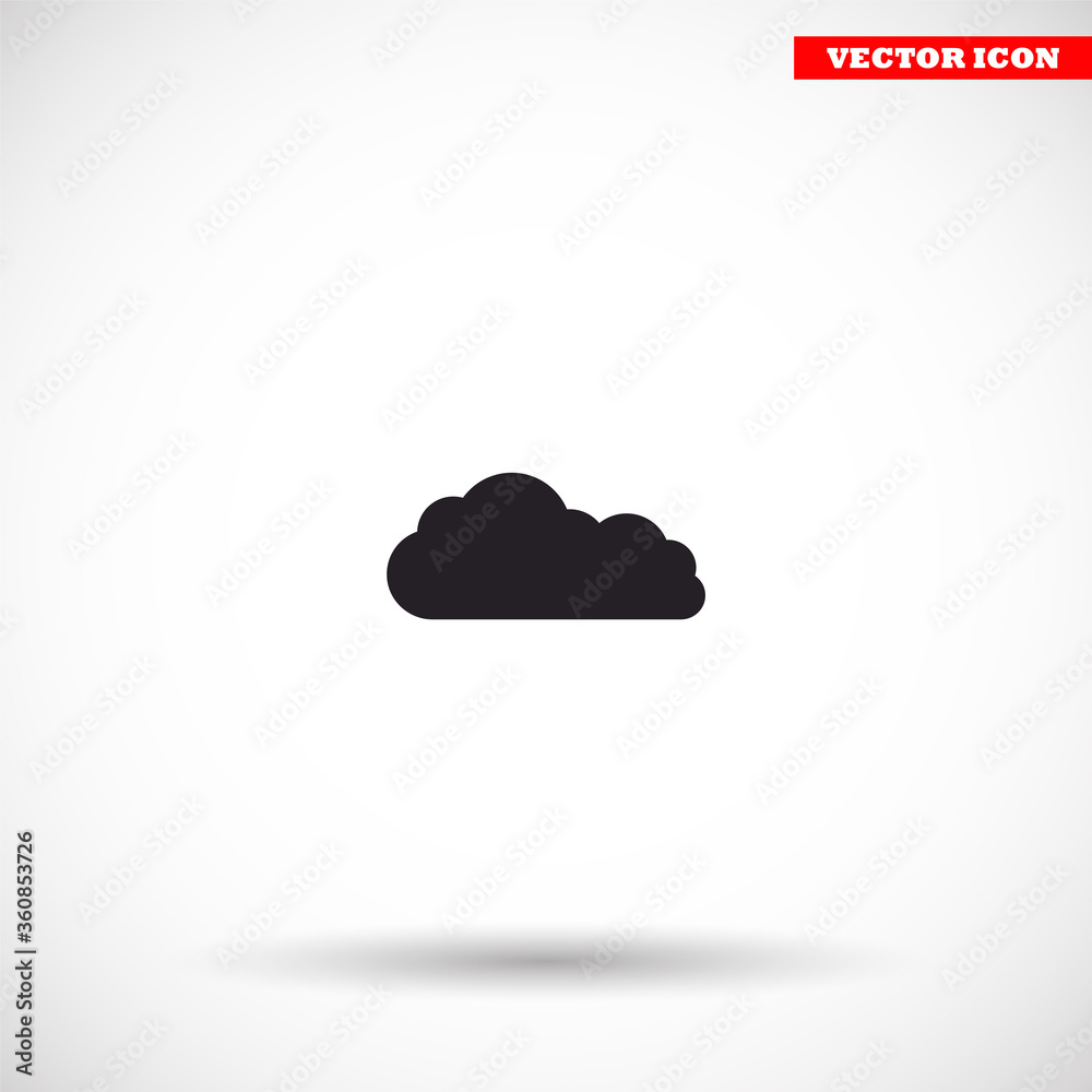 Obraz premium Downloading vector icon , lorem ipsum Flat design