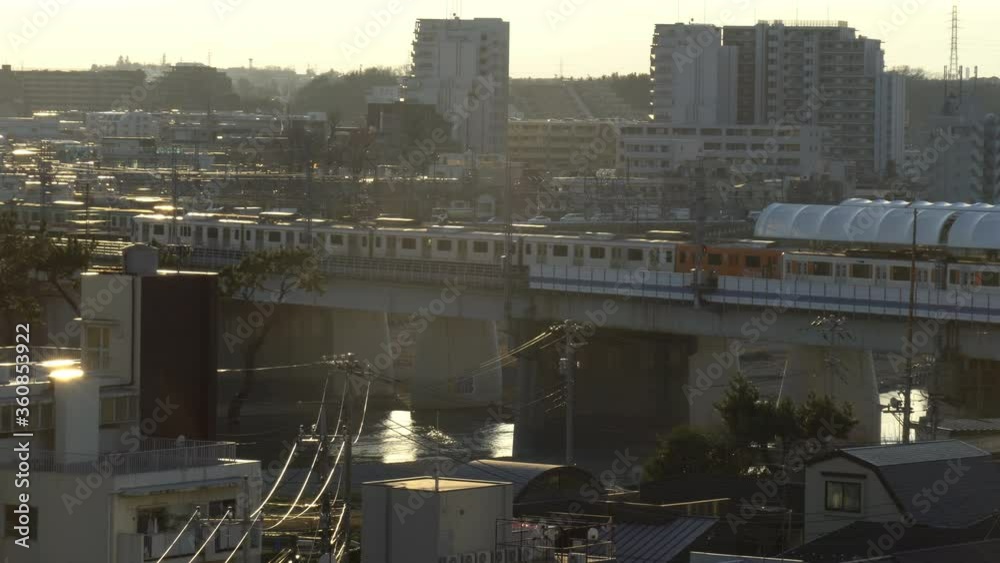 東京の風景 夕方の二子玉川01 東京の風景 夕方の二子玉川01