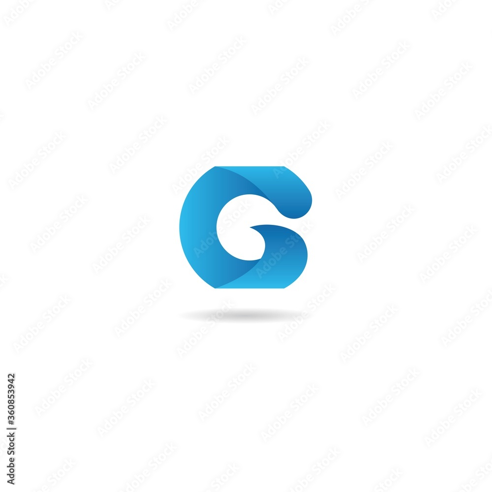 initial g logo design vector, icon, element, template initial g logo design vector, icon, element, template