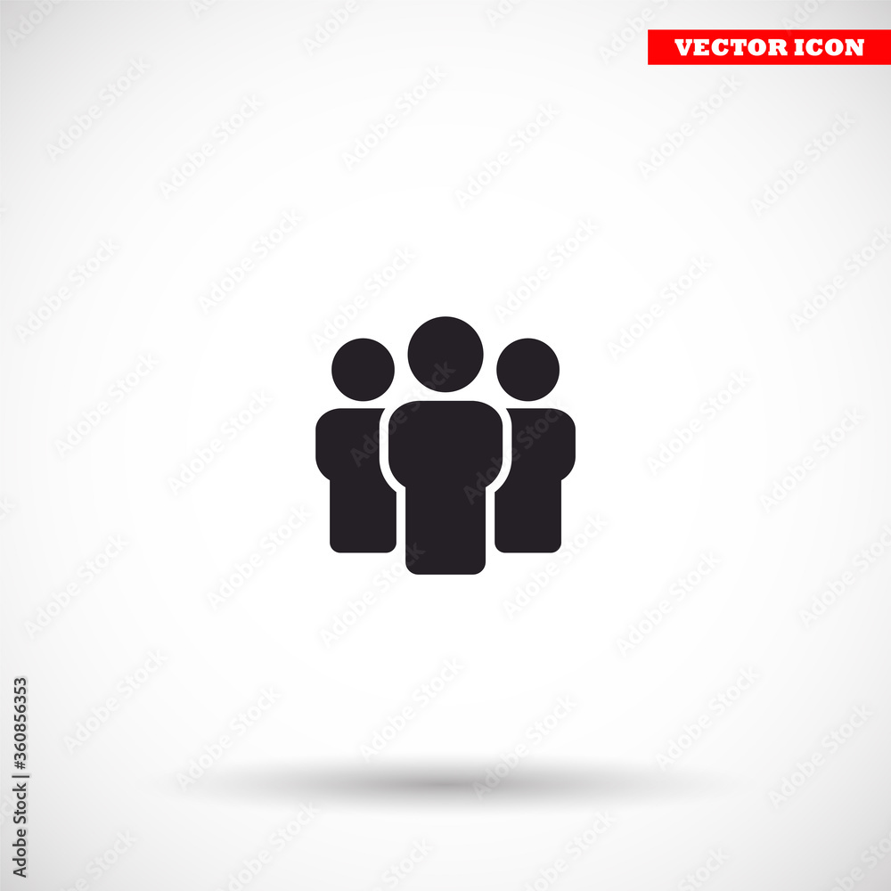 Vector people icon design 10 eps illustration Vector people icon design 10 eps illustration