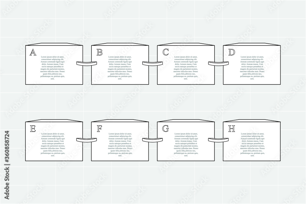 Obraz premium Vector infographic template for diagram, graph, presentation, chart, business concept