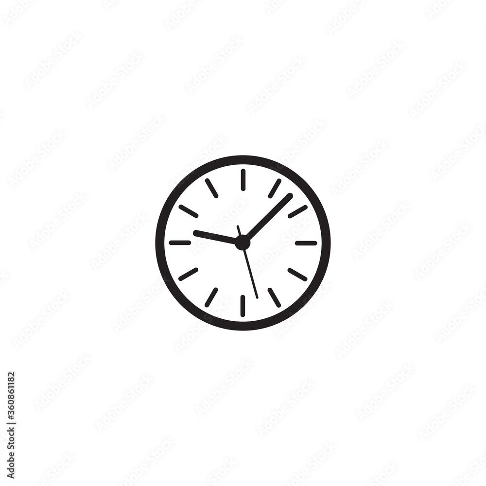 Clock line icon Clock line icon