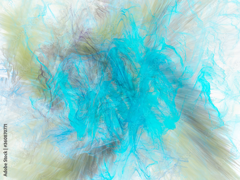 surreal futuristic digital 3d design art abstract background fractal illustration for meditation and decoration wallpaper