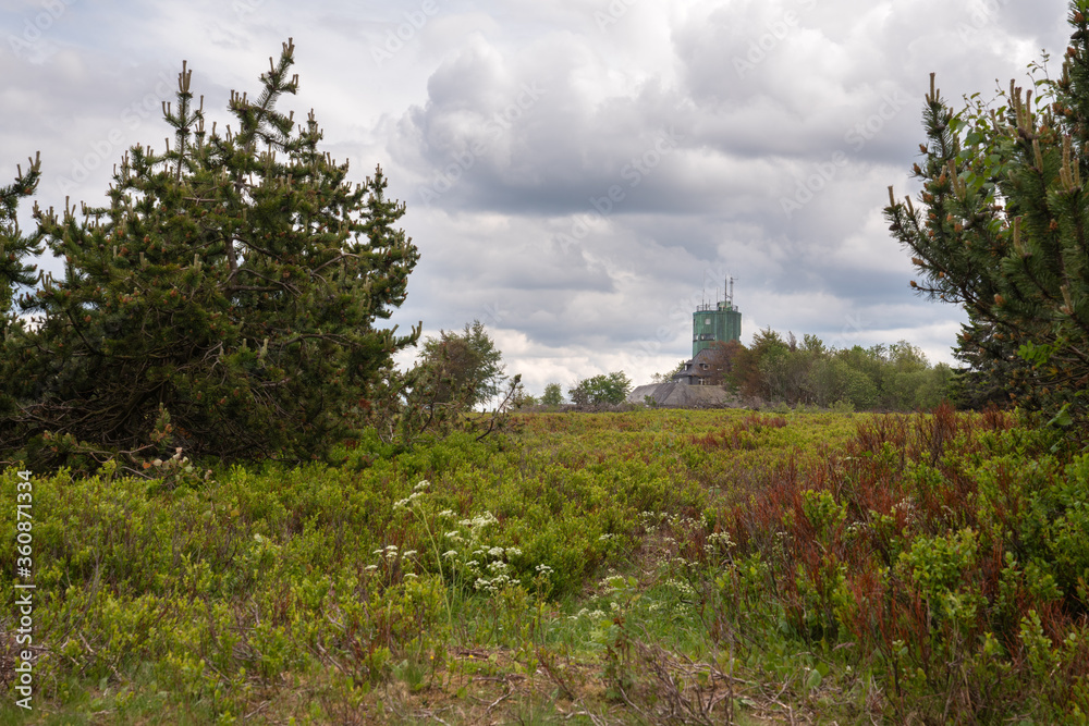 Peak of Kahler Asten, Sauerland, Germany