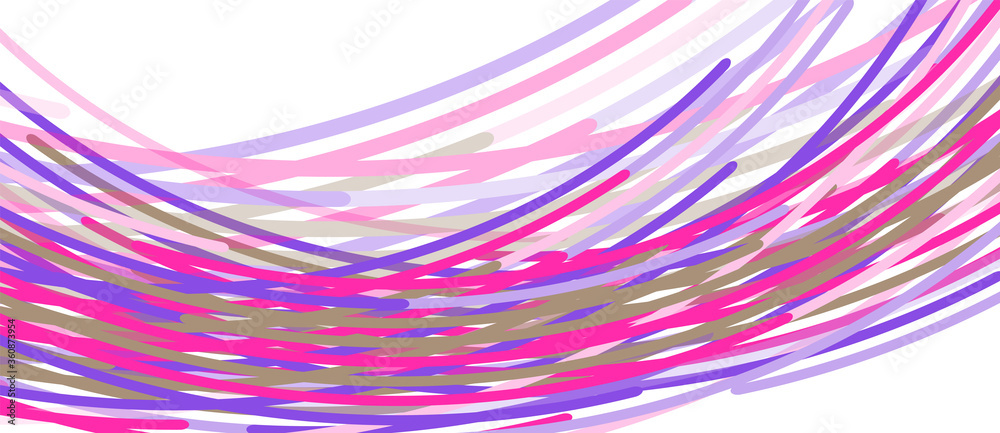 Fototapeta premium Аbstract moving colorful lines vector backgrounds for cover, placard, poster, banner or flyer