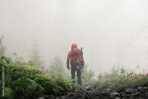 Backpacking in the rain