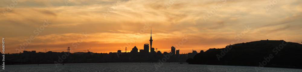 New zealend sky lines