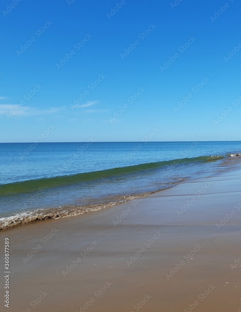 beach and sea