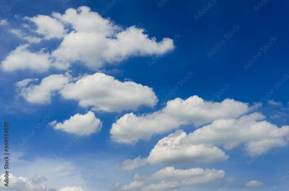 beautiful blue sky and white fluffy cloud horizon outdoor for background. beautiful blue sky and white fluffy cloud horizon outdoor for background.