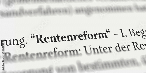 Rentenreform