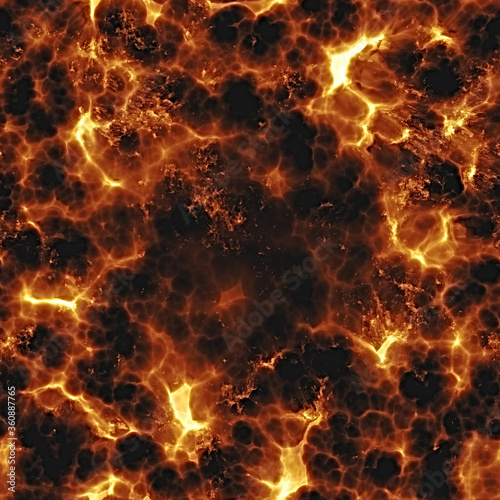 Seamless fire background. Flame backdrop.