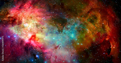 Abstract space background. Elements of this image furnished by NASA