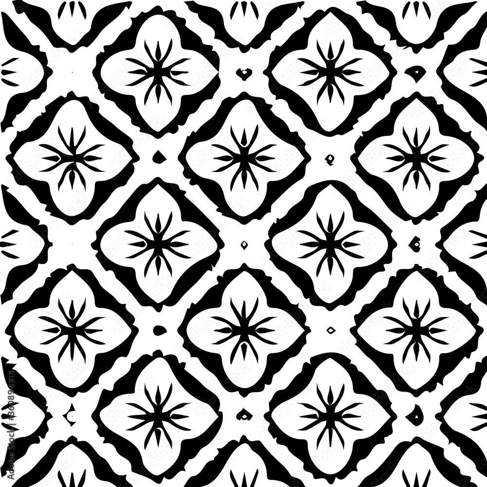 Kaleidoscope vector texture black and white eps pattern for your game or background Kaleidoscope vector texture black and white eps pattern for your game or background