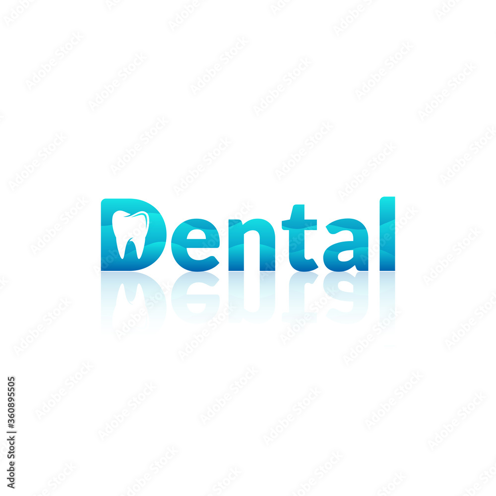Letter D - Dental Logo