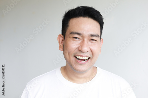 portrait of a happy smiling man