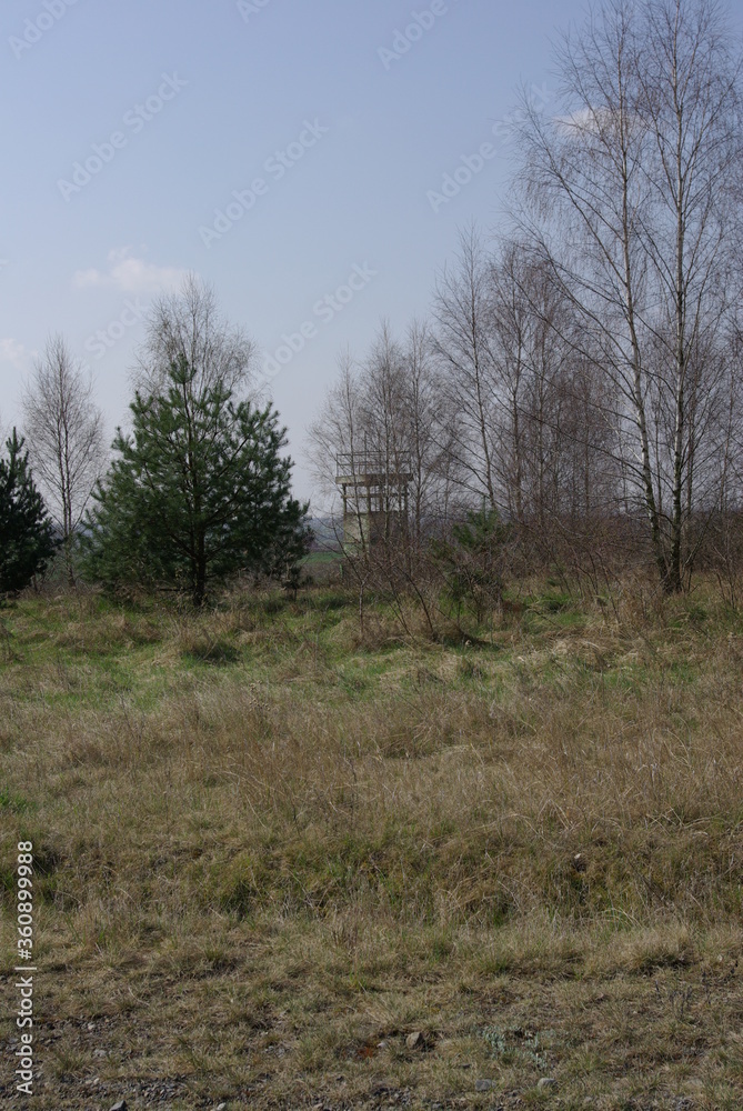 Windkraftpark auf einem alten Militärgelände in Brandenburg Windkraftpark auf einem alten Militärgelände in Brandenburg