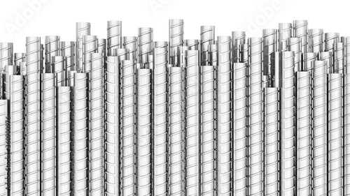 Steel reinforced bars