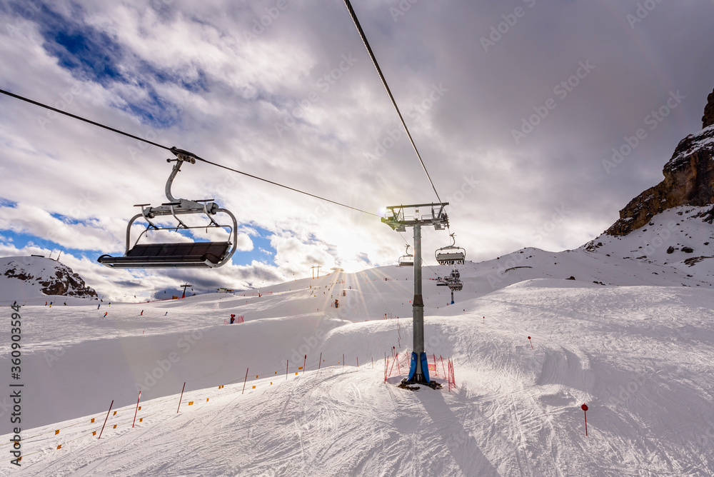 The Sellaronda is the ski circuit around the Sella group in Northern Italy. It lies between the four Ladin valleys of Badia, Gherdëina, Fascia, and Fodom. The Sellaronda is the ski circuit around the Sella group in Northern Italy. It lies between the four Ladin valleys of Badia, Gherdëina, Fascia, and Fodom.