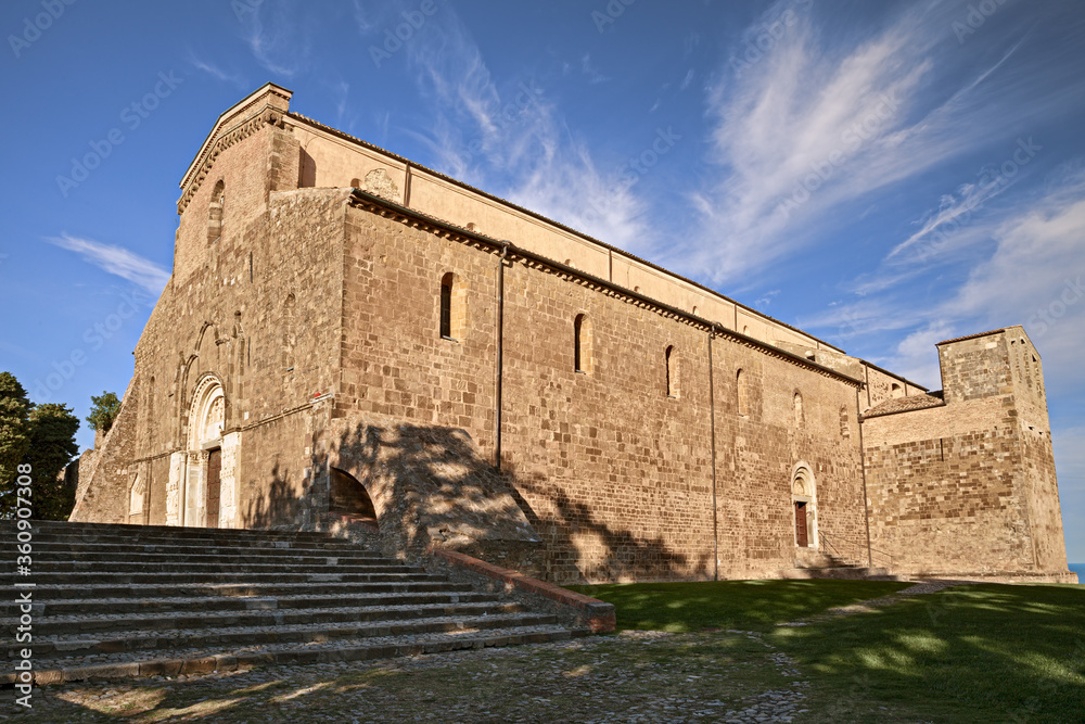 Fossacesia, Chieti, Abruzzo, Italy: abbey of San Giovanni in Venere