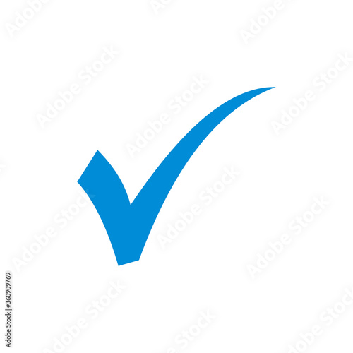 check mark icon vector illustration sign