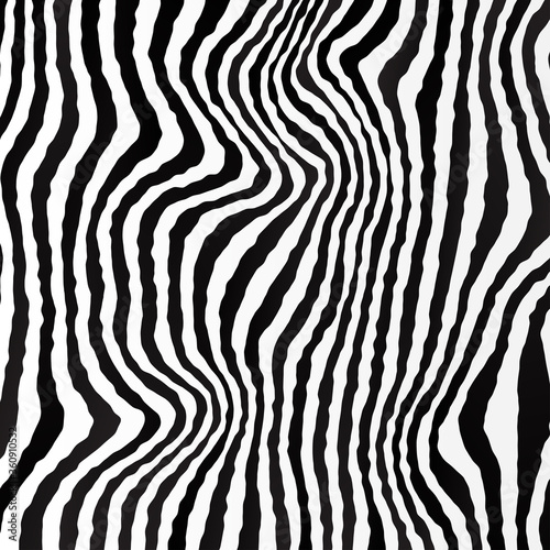 Monochrome zebra background