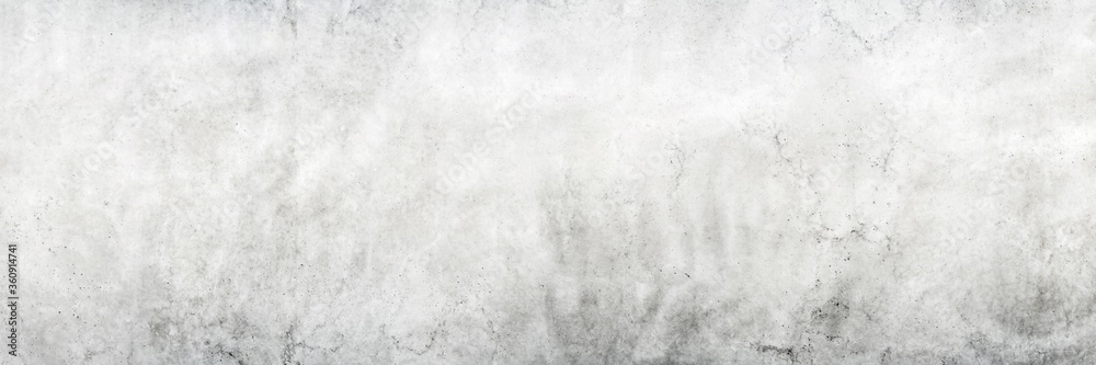 Texture of a grungy, white concrete wall as a background