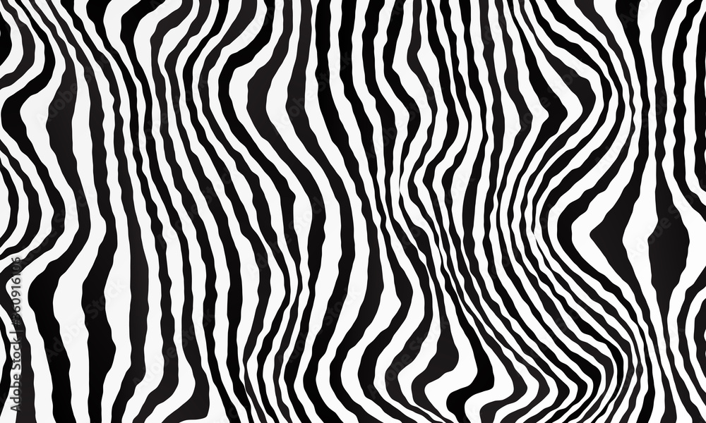 Monochrome zebra background
