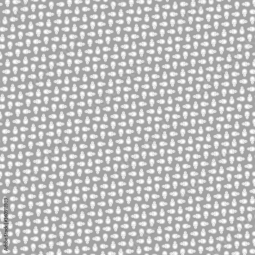 seamless pattern of white dots