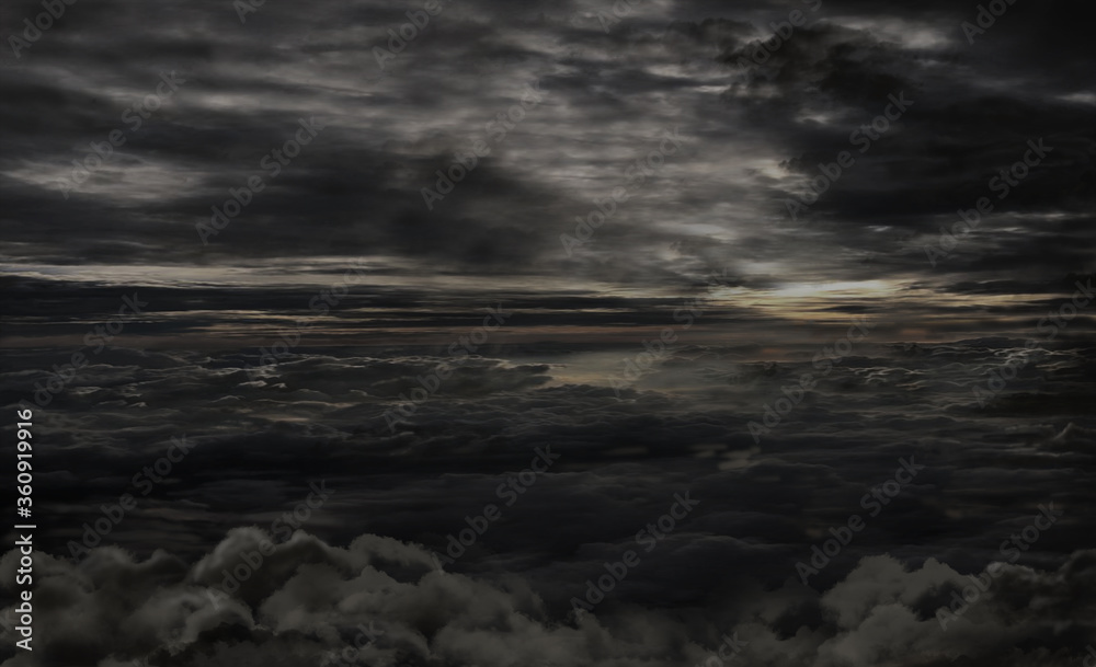 Fototapeta premium storm clouds timelapse