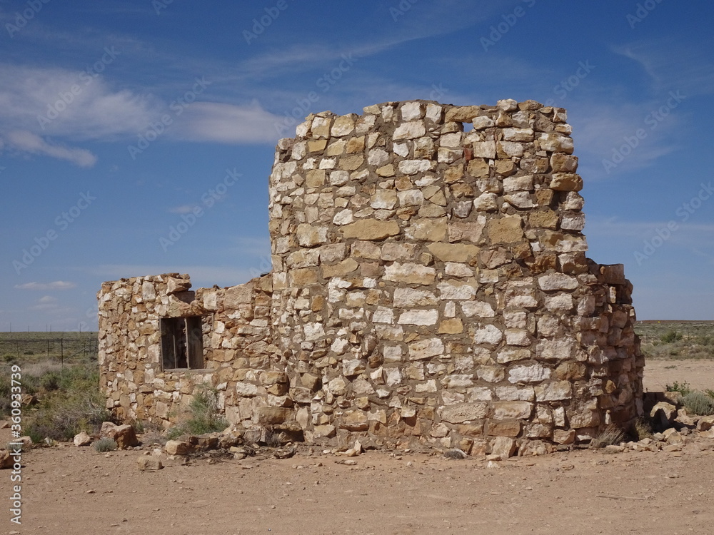 ruins of an old castle