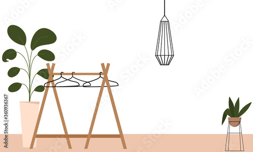 Video blogger, freelancer miniature people blogging a new content on website. Make review digital technology flat cartoon miniature illustration vector graphic on white background.