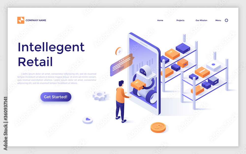 Conceptual vector illustration Stock Vector | Adobe Stock