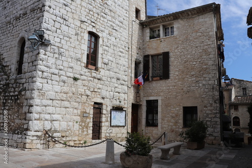 Fototapeta Naklejka Na Ścianę i Meble -  Le donjon de Saint Paul de Vence, ville de Saint Paul de Vence, département des Alpes Maritimes, France