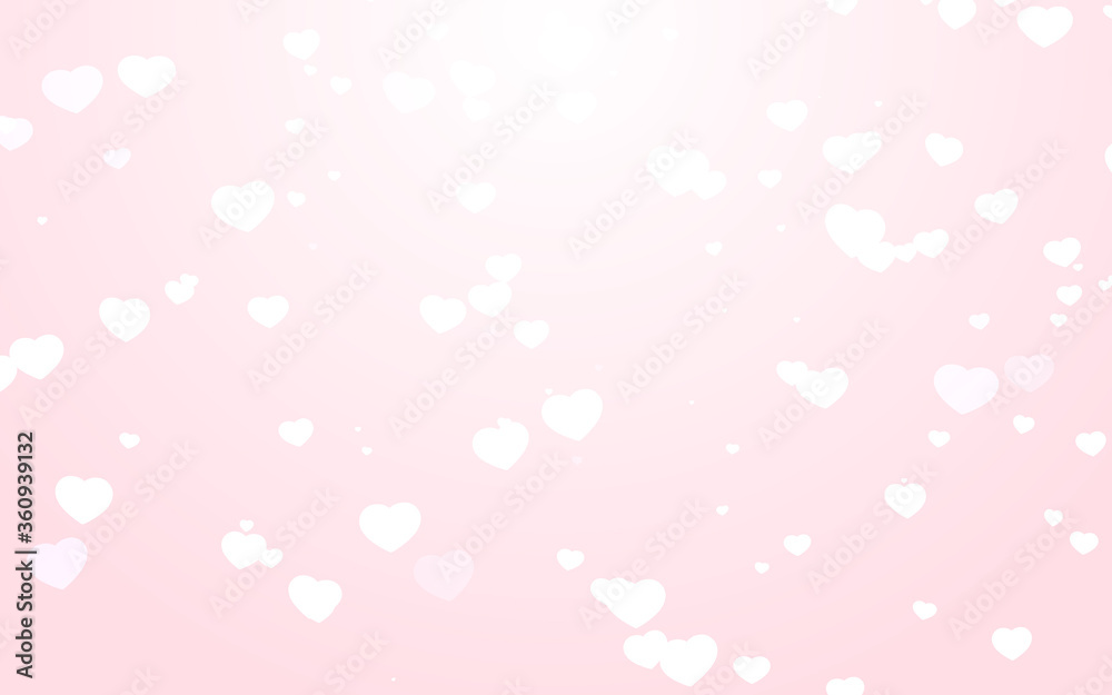 Valentine day white hearts on pink background. Valentine day white hearts on pink background.